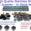 Aprilia RS660 2020 Stainless Fairing Screen Bolt Kit Shoulder Bolts RS 660