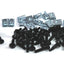 Triumph Sprint ST 1050 2005-2010 Black Aluminium Fairing Screen Bolt Kit New