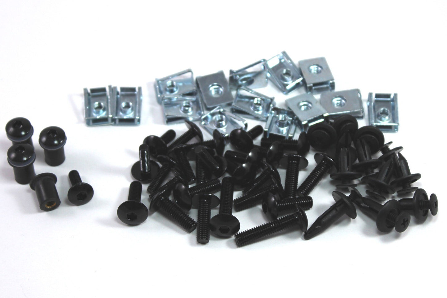 Triumph Sprint ST 1050 2005-2010 Black Aluminium Fairing Screen Bolt Kit New