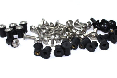 Kawasaki Ninja ZX-10R 2020+ Fairing & Screen Bolt Wellnut Stainless Fixings Kit