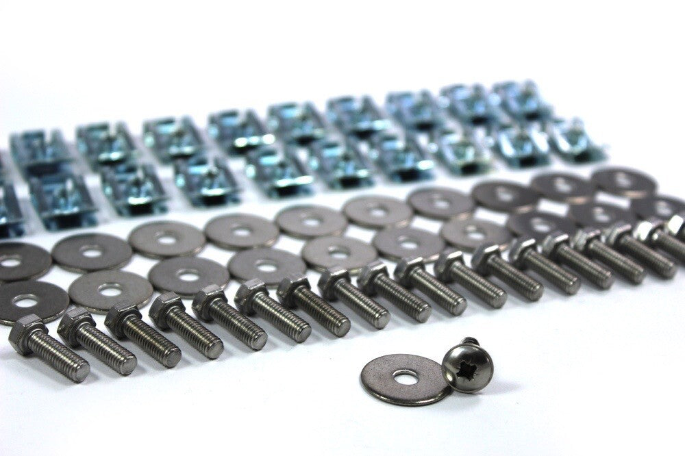 BMW E90 E91 E92 Engine & Gearbox Under Tray Shield 21x Clips & Bolts 3 Series 