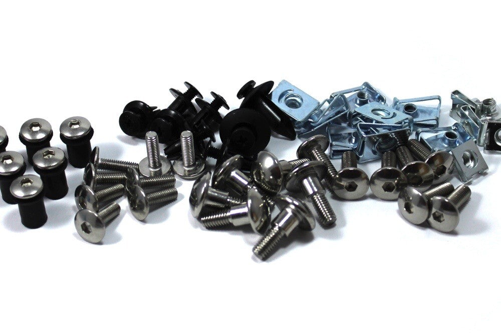for Suzuki GSX1250FA 2010+ Stainless Steel Fairing & Screen Bolt Screws Clips