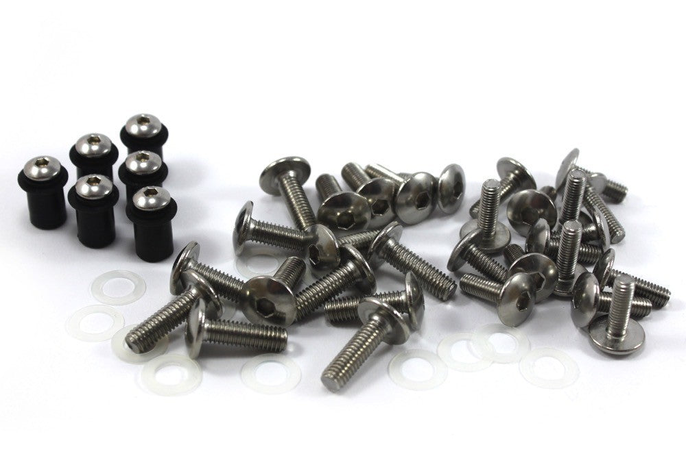 Cagiva Fairing Screen Stainless Bolts Well Nuts Fixings Mito EVO EV 1994-2007
