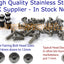 for Suzuki RG 125 Gamma 1982-1991 Stainless Fairing & Screen Bolt Kit RG125