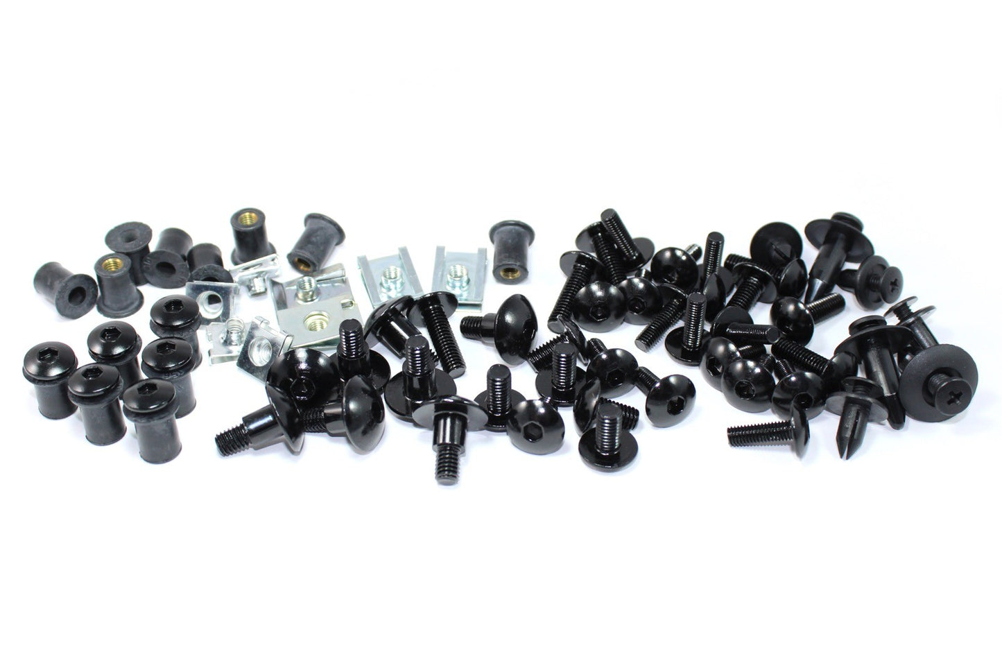 Triumph Daytona 675 675R 2013-2016 Fairing & Screen Bolts Kit Black Aluminium
