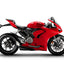 Ducati Panigale V2 Black Aluminium Fairing Bolts Screw Clips Kit 2020 onwards