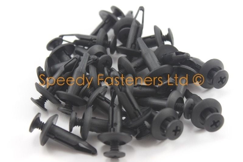 25x Lotus Elise Front Grill Grille Interior Door Trim Plastic Screws A111W6534F 