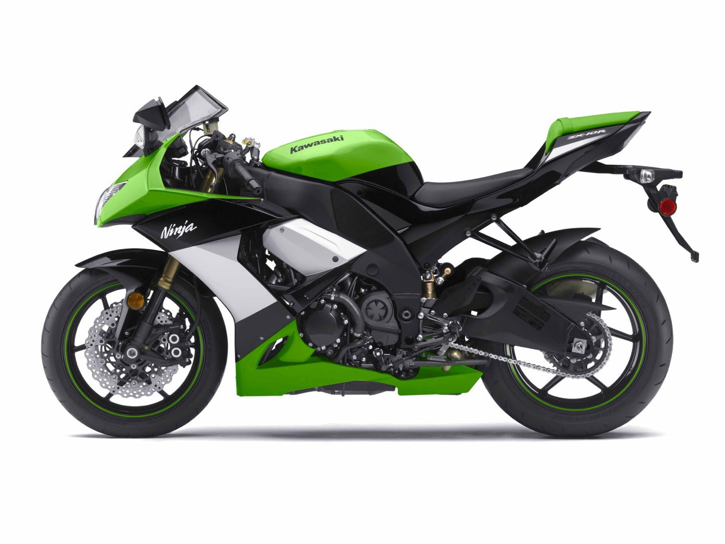 Kawasaki Ninja ZX-10R 2008 2009 2010 Black Aluminium Fairing Screen Bolt Kit
