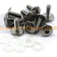 for Suzuki RG 125 Gamma 1982-1991 Stainless Fairing & Screen Bolt Kit RG125