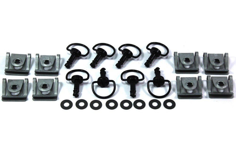 Ducati 749 999 2003-2006 Dzus Fastener & Black Aluminium Fairing Bolt Screw Kit