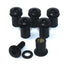 Kawasaki Ninja ZX-9R 1994-1997 Black Aluminium Fairing Screen Bolts Screws B1-B4