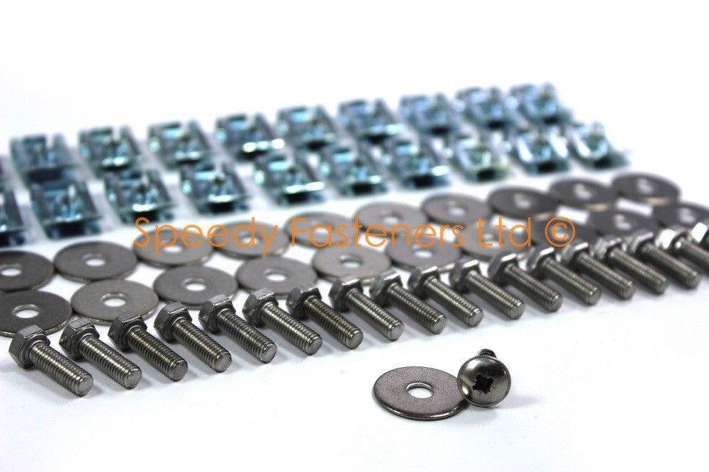 BMW E90 E91 E92 Engine & Gearbox Under Tray Shield 21x Clips & Bolts 3 Series 