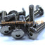 10x Aprilia AP8152117 Fairing Bolts m6 x 25mm Pan Button Head Stainless Screw