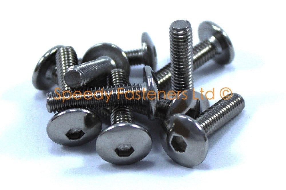 10x Aprilia AP8152117 Fairing Bolts m6 x 25mm Pan Button Head Stainless Screw