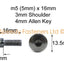 Aprilia Tuono 1100 Stainless Fairing & Screen Bolt Screw Kit 2021+ Shoulder 