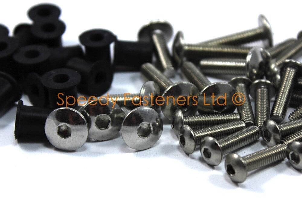 Cagiva Elefant 900 750 Stainless Steel Fairing Fender Screen Bolts & Fixings