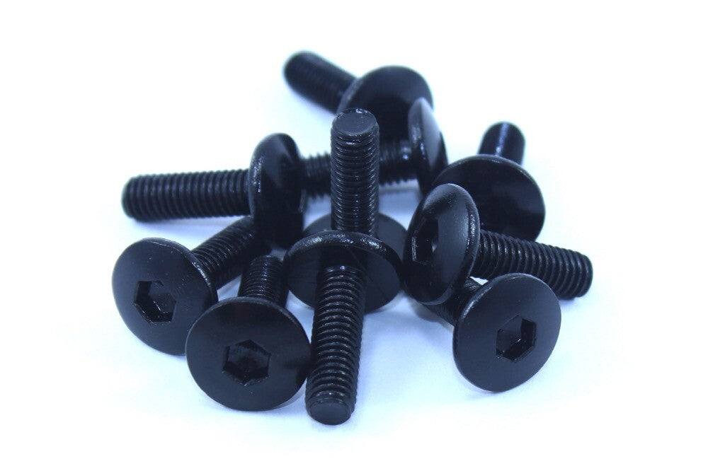 Ducati 888 1991-1997 Black Aluminium Fairing Bolt & Screen Bolts Kit Supersport