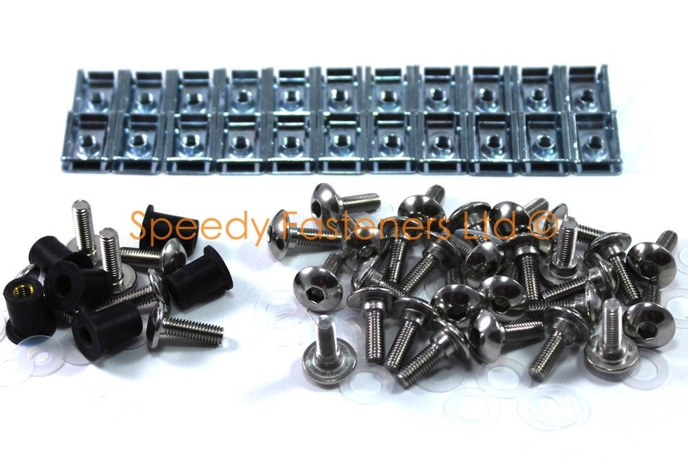 Aprilia Tuono 1100 Stainless Fairing & Screen Bolt Screw Kit 2021+ Shoulder 
