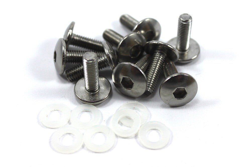 Triumph Street Triple R 2018+ Stainless Steel Fairing Mudguard Cowl Bolt Kit
