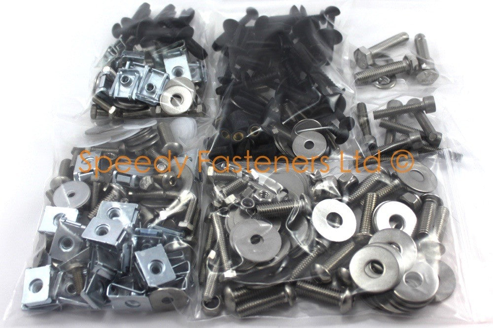 Lotus Elise S3 Complete Stainless Bolt Kit Undertray Clamshells Wheelarch Rad