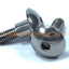 2x Stainless Fairing Bolts & Rubber Grommets fits Suzuki 09139-06126 09320-09016