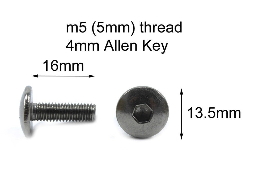 Triumph Street Triple 2007-2012 Stainless Steel Fairing Bolt Fixings Kit Gen 1&2