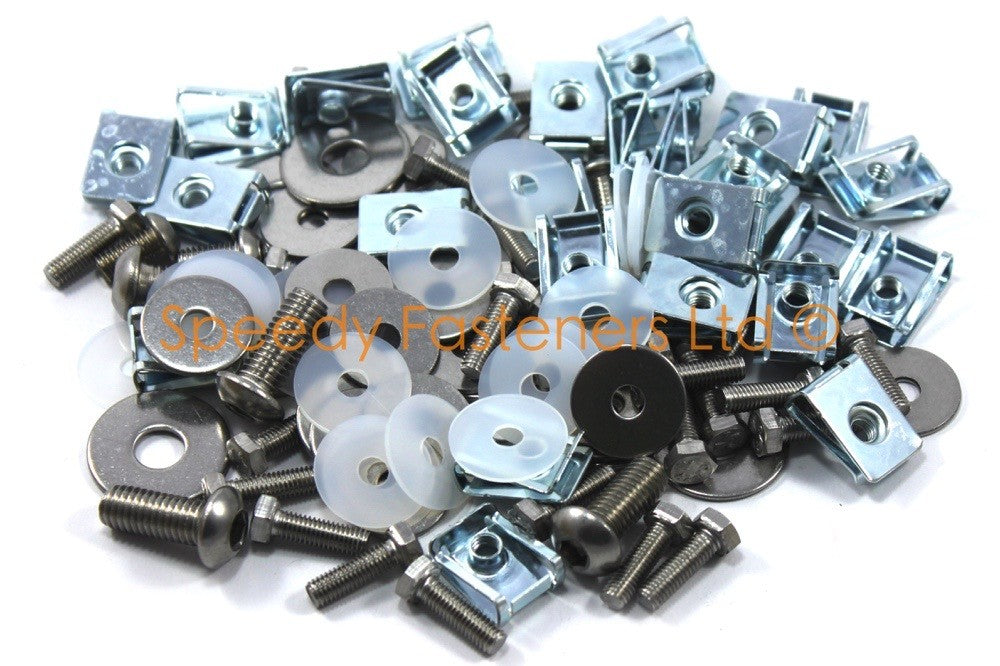 Lotus Elise S3 Complete Stainless Bolt Kit Undertray Clamshells Wheelarch Rad