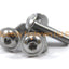 10x Motorcycle / Ducati Screen Bolts - Stainless Steel + Rubber Well Nuts m4 4mm