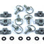 for Honda VFR750 RC30 1987-1990 Stainless Fairing & Screen Bolt Screw Dzus Kit