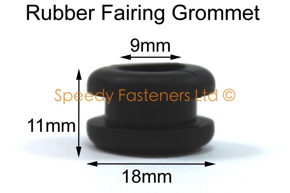 for Suzuki GSXR 750 1988-1991 Black Aluminium Fairing & Screen Bolt Clip Kit