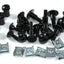 Yamaha RD500LC 1984-1986 Black Aluminium Fairing Screen Bolt Kit RD 500 RZ500