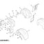 Lotus Exige S3 2012+ Complete 4x Wheel Arch Liner Bolt Screw Clip Kit Wheelarch