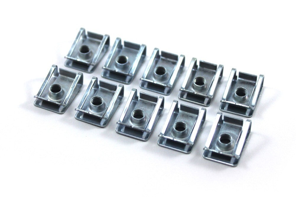 28x Complete Undertray Spring Clip Kit Lotus Elise VX220 Spire Nut m5 5mm U Clip