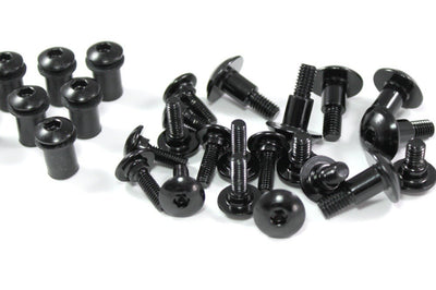 for Suzuki GSX-R 1000 2017+ Black Aluminium Fairing & Screen Bolt Screw Kit