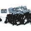 Ducati 749 999 2003-2006 Dzus Fastener & Black Aluminium Fairing Bolt Screw Kit