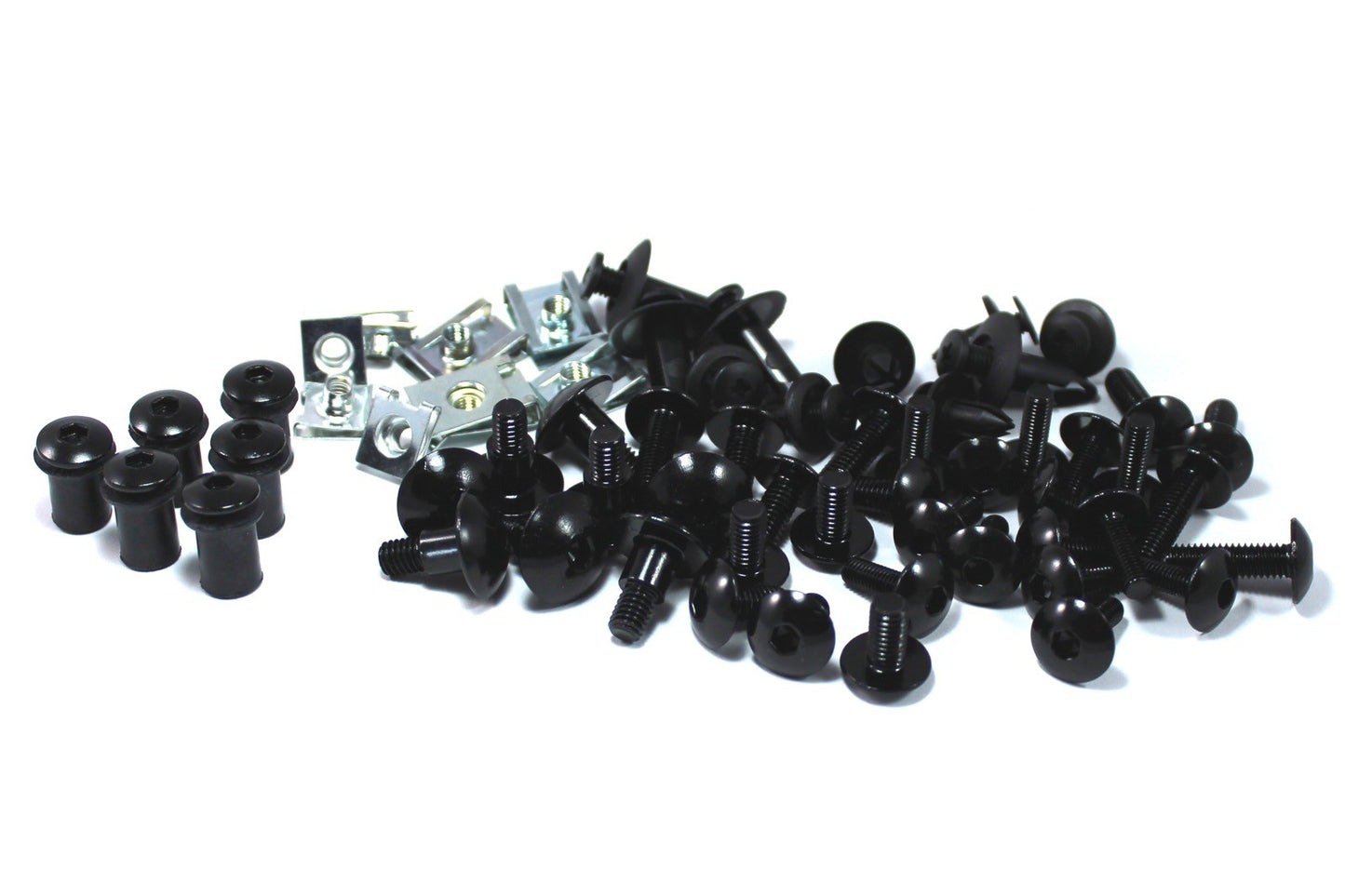 Black Aluminium Fairing & Screen Bolt Kit for Honda ST1100 Pan European 1991-02