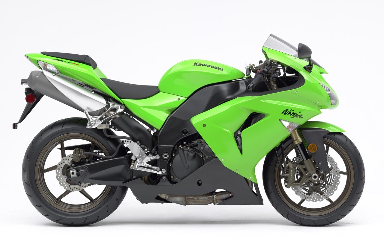 Kawasaki Ninja ZX-10R 2006-2007 Black Aluminium Fairing Screen Bolt Kit ZX10R