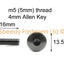 Yamaha Fairing & Screen Bolt Kit Auminium EXUP 1989-1990 Black FZR 1000 FZR1000