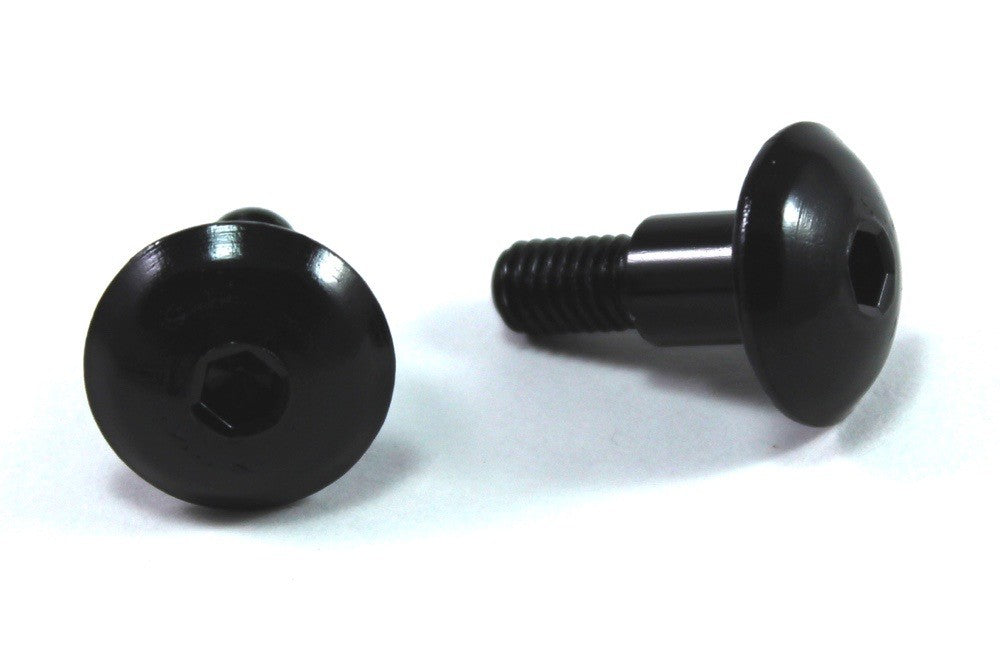 Kawasaki Ninja ZX-9R 1994-1997 Black Aluminium Fairing Screen Bolts Screws B1-B4