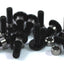 Yamaha FZ6R 600 2009-2017 Black Aluminium Fairing Screen Bolt Clips Screws Kit 