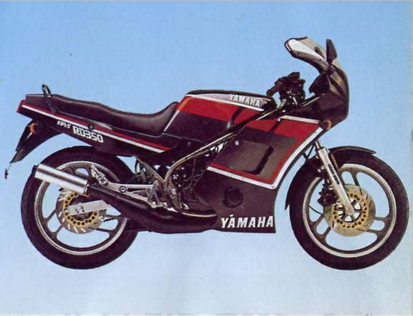 Yamaha RD 350 F1 F2 YPVS 1985-1995 Black Aluminium Fairing Screen Bolt Kit 350R
