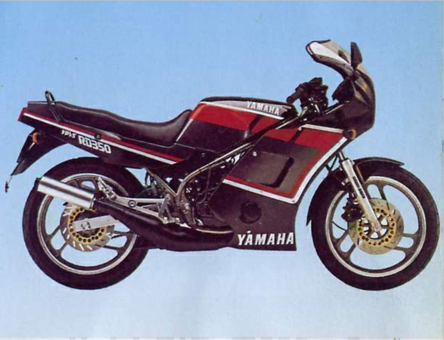 Yamaha RD 350 F1 F2 YPVS 1985-1995 Black Aluminium Fairing Screen Bolt Kit 350R