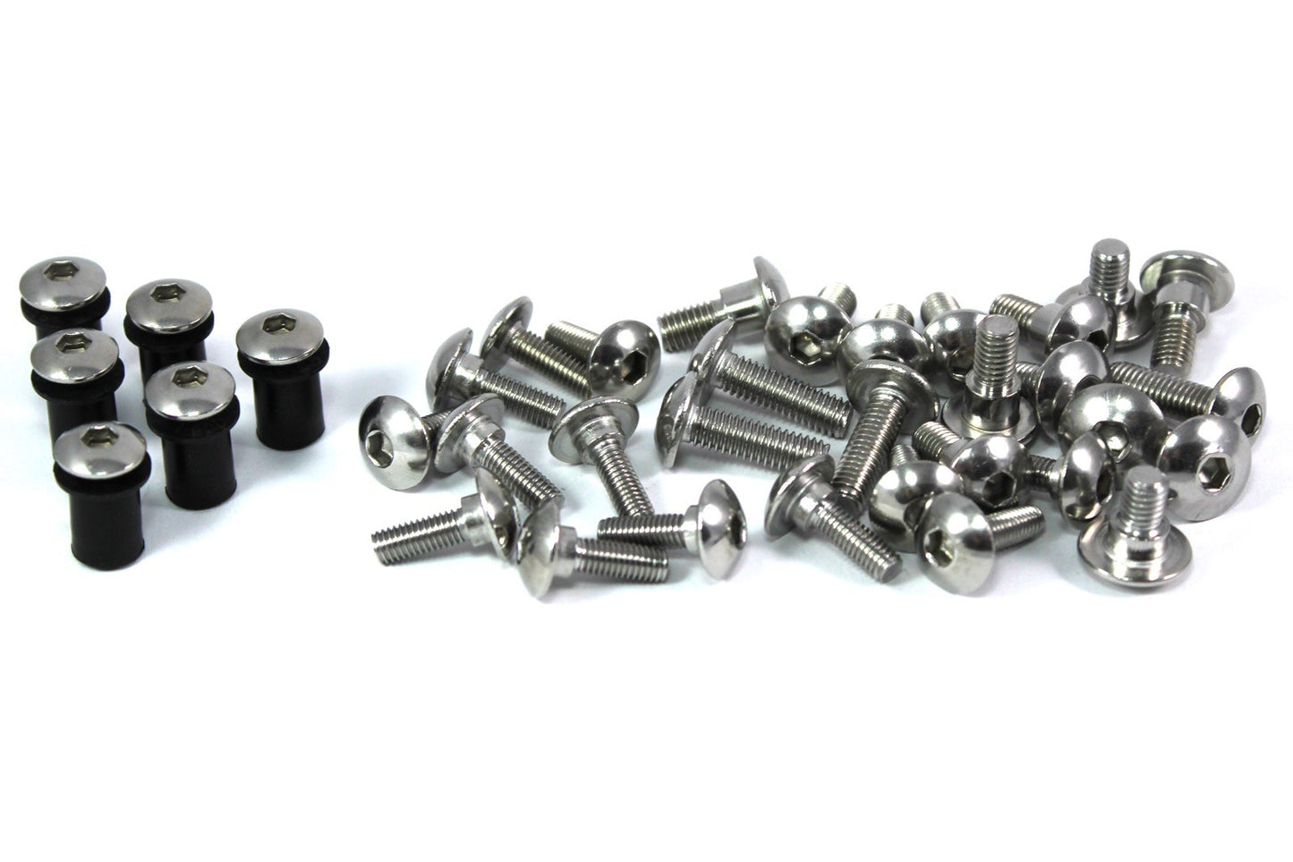Yamaha FZR 1000 Genesis 1987-88 Stainless Fairing & Screen Bolt Clip Kit FZR1000