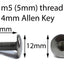 BMW S1000RR Fairing & Screen Black Aluminium Bolts Clips Kit 2009-2011 Gen 1