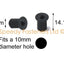 10x Honda 90111-KW3-003 Rubber Well Nuts Screen Fairing + Stainless Steel Bolts