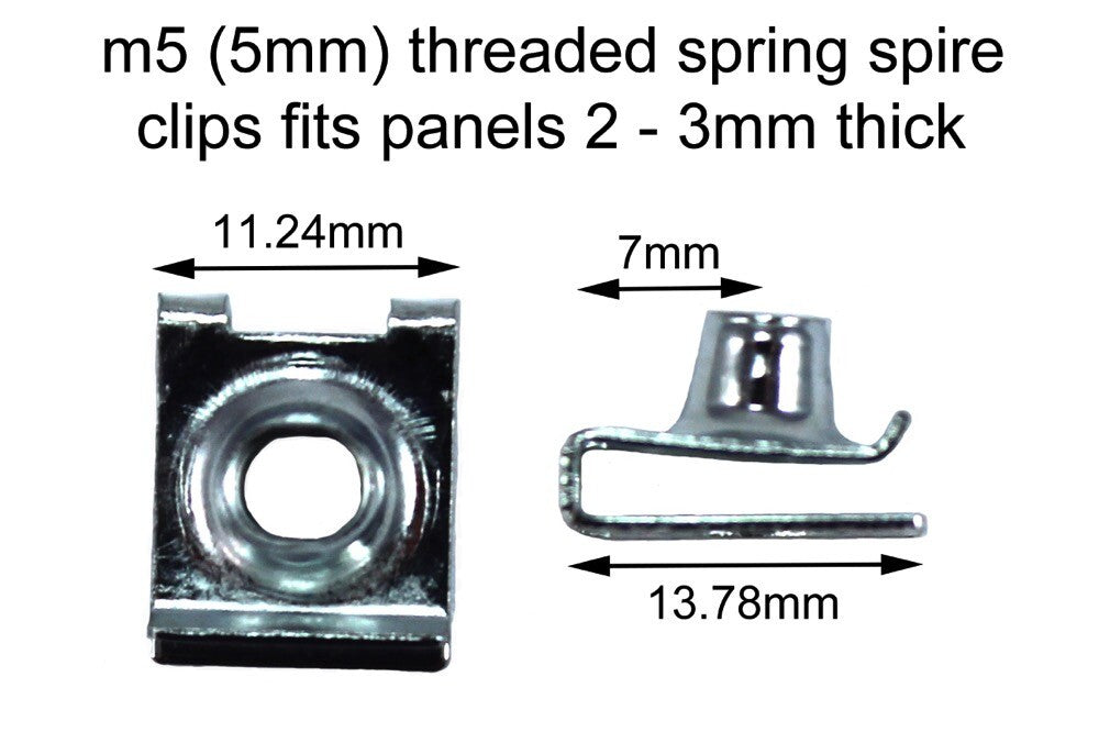 10x Aprilia Metal Fairing Bodywork Frame Clips 00G04401462 RS660 