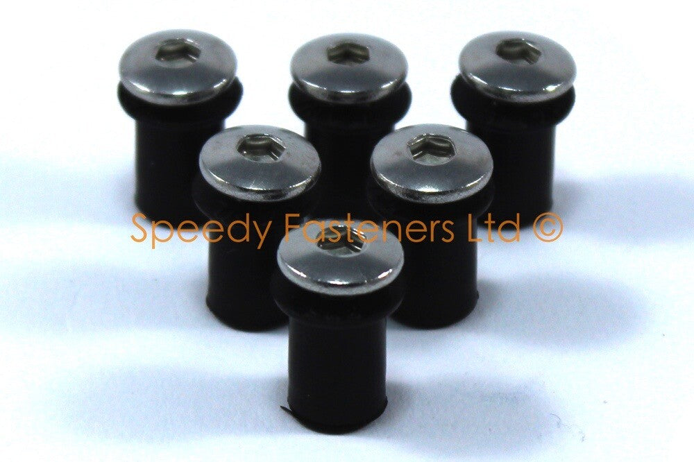 Triumph TT600 2000-2003 Stainless Fairing Bolts Clips Collars & Screen Bolt Kit