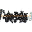 Triumph Trophy 1995-2004 Black Aluminium Fairing & Screen Bolts Clips Bolt Kit