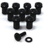 Kawasaki Ninja ZX-6R 1995-2002 Black Aluminium Fairing Screen Bolt Kit ZX6R