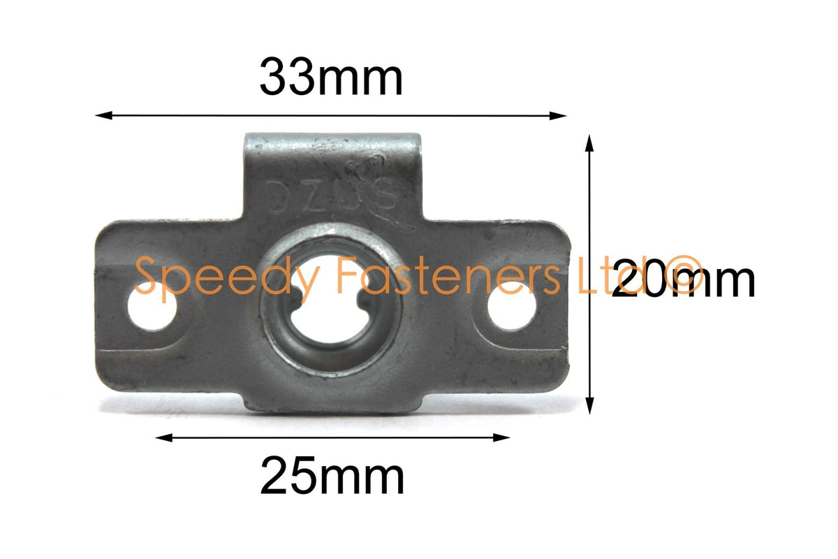 GASGAS Husqvarna 45007040050 Seat Backing Quick Latchplate Receptacle Rivet Clip